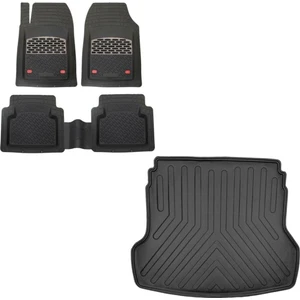 Sare Tuning  Togg T10X 2023 Sonrası 3D Bagaj Havuzu ve 3D Krom Karbon Paspas Takımı