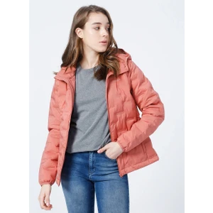 Kapüşonlu K.pembe Kadın Mont 2WCT6553PR