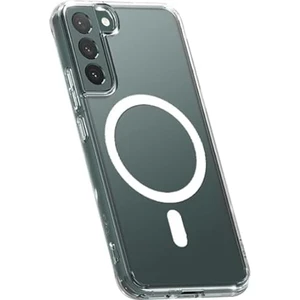 Samsung Galaxy S22 Plus Uyumlu Kılıf Şaffaf Wireless Şarj Özellikli Magsafe Kılıf Kapak