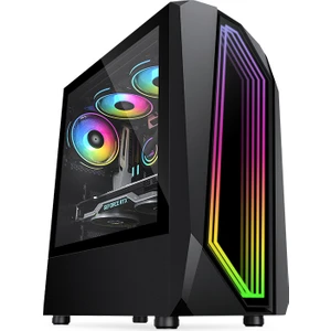 Infinite Spacex5 3 Rgb Fanlı Gaming Oyuncu Bilgisayarı Sonsuzlukaynalı Ön Panel