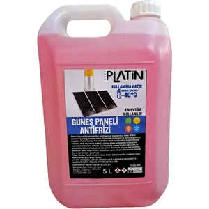 Güneş Enerji Paneli Antifrizi 4 Mevsim Koruma  5 lt Korozyon Önleyicili G12  -40 Derece