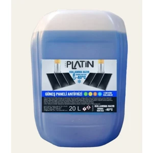 Güneş Enerji Paneli Antifrizi 4 Mevsim Koruma 20LT Kullanıma Hazır Antifriz -40 Derece