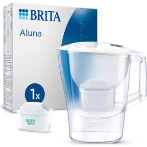 Aluna Cool 1x Maxtra Pro All-In-1 Filtreli Su Arıtma Sürahisi - Beyaz 2,4 lt