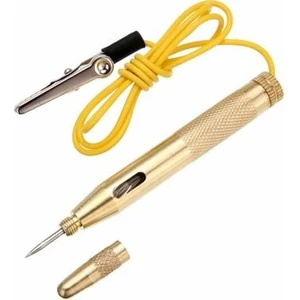 7747 12V Araç Oto Araba Kontrol Test Kalemi Timsah Ağızlı Elektrik Kalemi