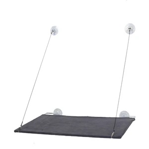 Mes Store Cama Asılan Kedi Yatağı Peluş Cam Yatağı Vantuzlu Kedi Pencere Yatağı