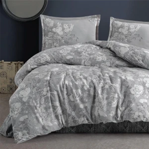 Çift Kişilik Nevresim Takımı Destin V1 Gri