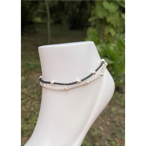 Gümüş Kazaziye Dorika Detaylı Halhal 03