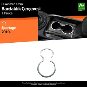 Kia Sportage Krom Bardaklık Çerçevesi 2010-2014