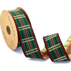 Dokuma Yılbaşı Kurdelesi (35MM Genişlik - 10MT Uzunluk)
