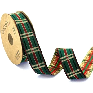 Dokuma Yılbaşı Kurdelesi (25MM Genişlik - 10MT Uzunluk)