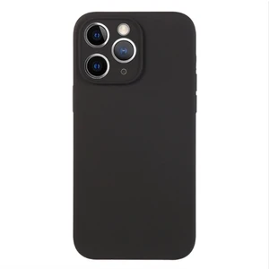 Gevrek Techs iPhone 11 Pro ile Uyumlu Içi Kadife Dokulu Kamera Korumalı Silikon Lansman Kılıf