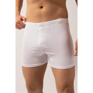 2'li Paket Basic New Modal Loose Fit Erkek Boxer Beyaz/Beyaz