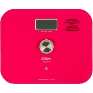 AR5034 Colorfit Çevre Dostu Cam Dijital Baskül Pembe