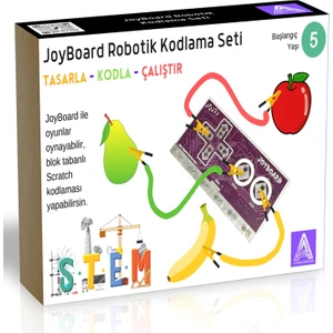 Alpgen Robotics Joyboard Robotik Kodlama Seti 5 Yaş ve Üzeri (Proje Kitapçığı Ile Birlikte)