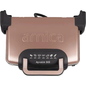 ARNICA GH26261 Ayvalık Stil GH26261 Tost Makinesi Rose