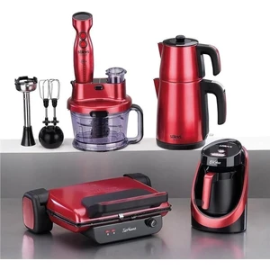 STILEVS STM80042 YAKAMOZ SERISI 4 LU PAKET - VISNE