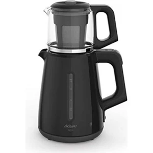 Cam Demlik Çay Makinesi 1700 Watt - Siyah AR3061