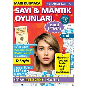 Sayı ve Mantık Oyunları 4. Sayı - 2023
