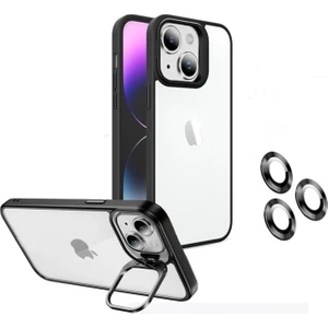 Iphone 15 Plus Kılıf Standlı Kamera Lens Koruyucu Alp