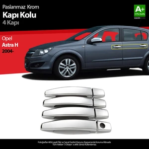 Opel Astra H Krom Kapı Kolu 4 Kapı 2004-2013 A+ Kalite
