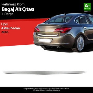 Opel Astra J SD Krom Bagaj Alt Çıtası 2012-2020 A+ Kalite