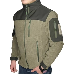 Özmert Askeri Malzeme Taktik Polar Mont Softshell Su Geçirmez Omuz Kısım Haki