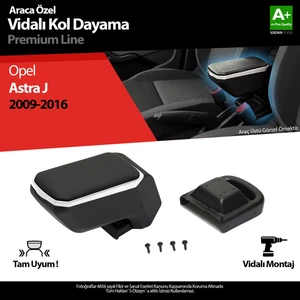 Opel Astra J ABS Vidalı Kol Dayama Kolçak Gri 2012-2020 A+ Kalite