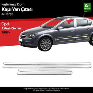 Opel Astra H Sd Krom Kapı Yan Çıtası 2008 Üzeri