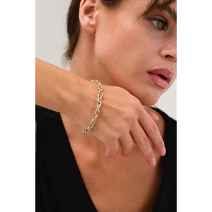 Ege Gold 14 Ayar Altın Halka Hallow Bileklik 2 Renk