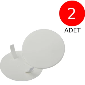 Buat Kapağı Plastik Düz 2 Adet