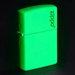 Glow In Dark Zippo Logo Çakmak