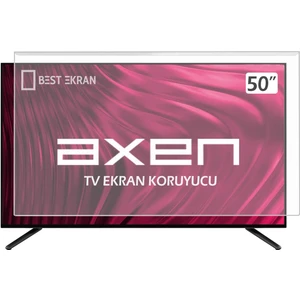 Best Ekran Axen AX50FMN602 Tv Ekran Koruyucu - Axen 50" Inç 127 Ekran Koruma Paneli