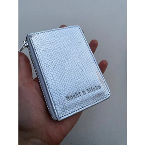 Bushi & Mieko Bushi And Mieko Senja Gümüş Yılan Desen Kartlık