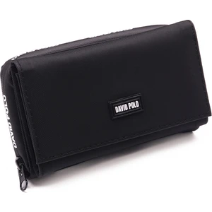 Bukili Bags Siyah Renk Cüzdan Büyük Boy Geniş Çok Bölmeli Özel Kumaş Kadın Cüzdanı