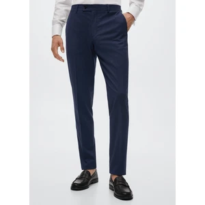 Mango Man Slim Fit Yünlü Takım Elbise Pantolonu