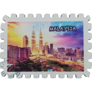 Dünyadan Hediyeler Malezya Temalı Pul Magnet