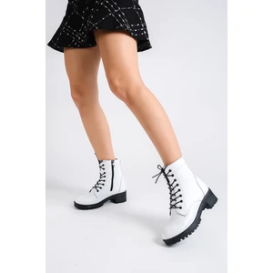 Deri Kadın Günlük Bot Bootie KCM-0035