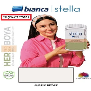 BİANCA STELLA SU BAZLI AKRİLİK BOYA
MİSTİK BEYAZ 500 ML
