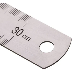 Çelik Cetvel 30 cm