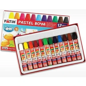 12'li Pastel Boya Kalemi 12 Renk Pastelboya