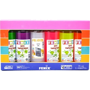 Slime Jeli ve Boraks 5 Renk Slime Jeli + 70ML Sıvı Boraks Seti Slaym Malzemesi