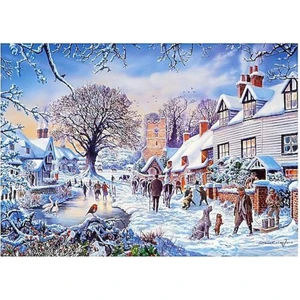 Puzzle 2000 Prç Kasabada Kış 260517 /