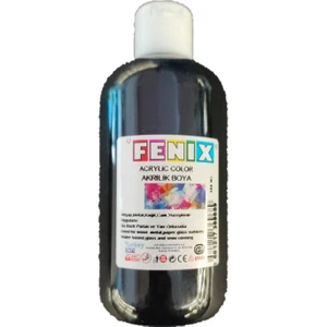 Fenix Siyah Akrilik Boya 250 ml