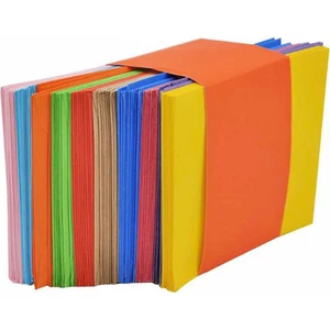 Kaliteli ve Canlı Renkli Minik Zarflar 25 Adet Zarf 7X10 cm Mini Zarf