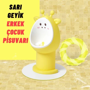 Erkek Çocuk 1-6 Yaş Tuvalet Eğitimi Eğlenceli Duvar Askılı Pisuvar