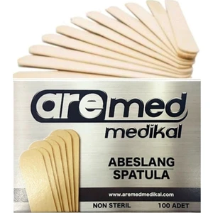 Ahşap Dil Çubuğu 100 Adet Nesteril Ağda Spatulası Pratik Kullanım için
