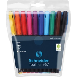 Schneıder Toplıner 967 Fiber Uçlu Kalem 0,4 mm 10'lu SCR100