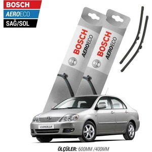 Toyota Corolla 2004 Model Bosch Aeroeco Muz Silecek Takımı