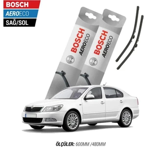 Skoda Octavia 2008 Model Bosch Aeroeco Muz Silecek Takımı