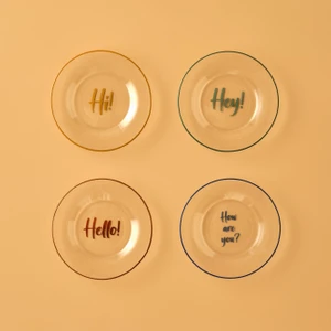 Bella Maison Hello Pasta Tabağı 4'lü 19 cm